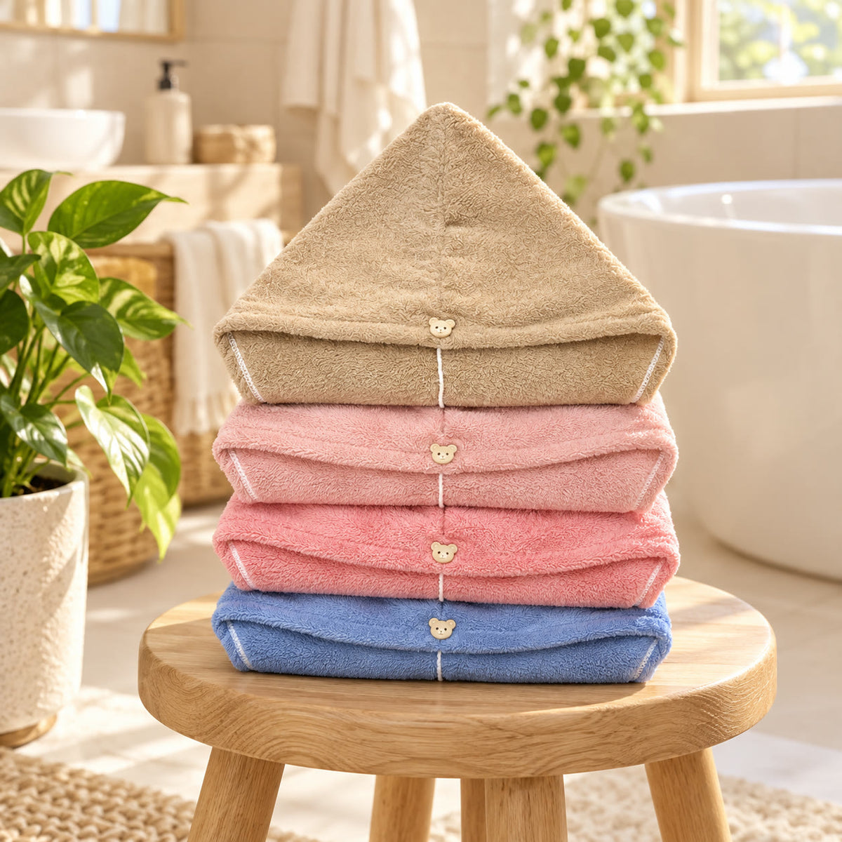 Toallas turbante en todos sus colores